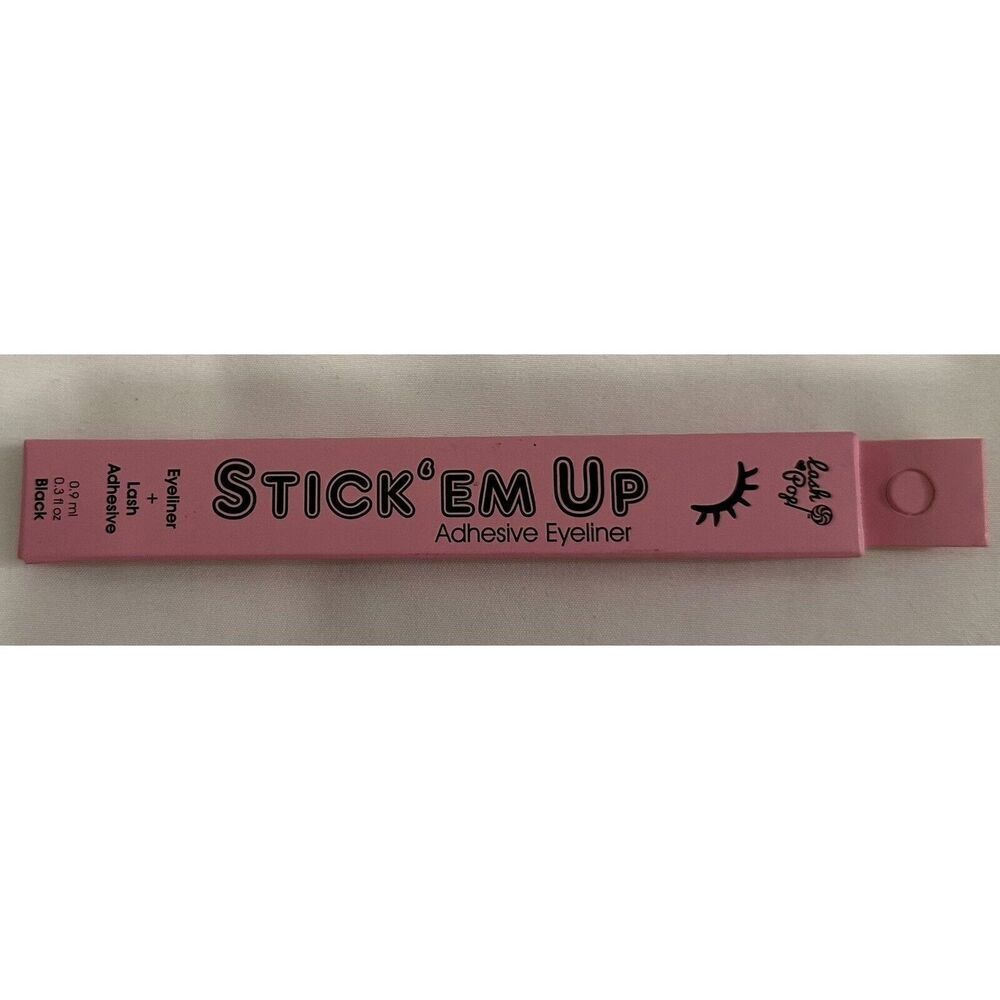 Lash Pop Stick Em Up Black Adhesive Eyeliner NEW - Picture 1 of 2